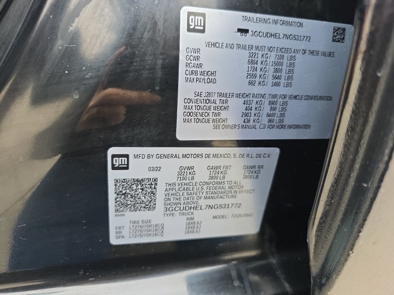 2022 Chevrolet Silverado 1500 ZR2