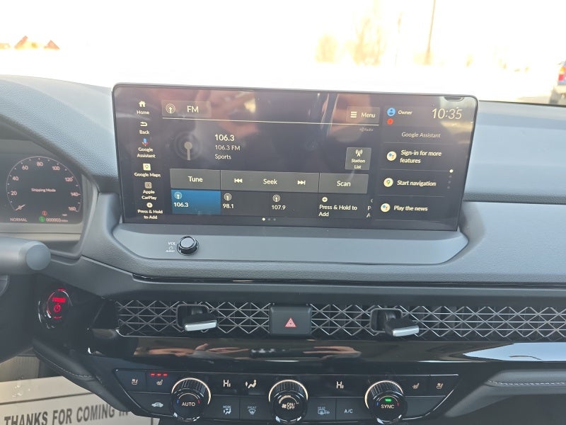 2026 Honda Accord Hybrid Touring