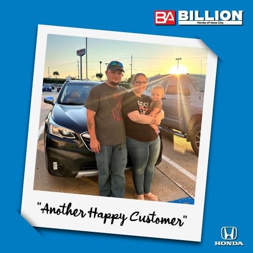 Another Happy Customer from Billion Honda | Iowa City, IA
