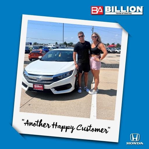 Another Happy Customer from Billion Honda | Iowa City, IA