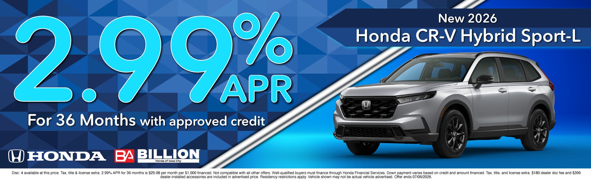 APR OFFER