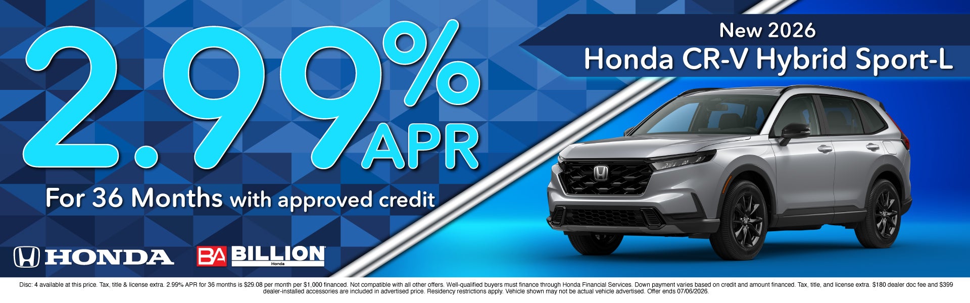 APR OFFER