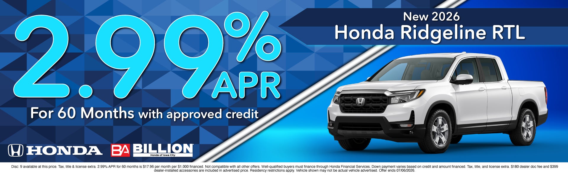 APR OFFER
