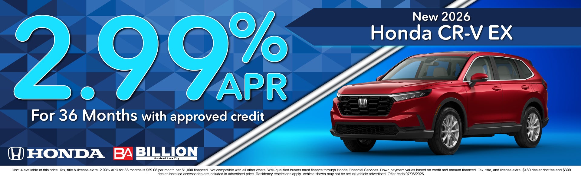 APR OFFER