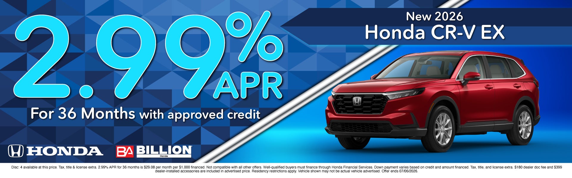 APR OFFER