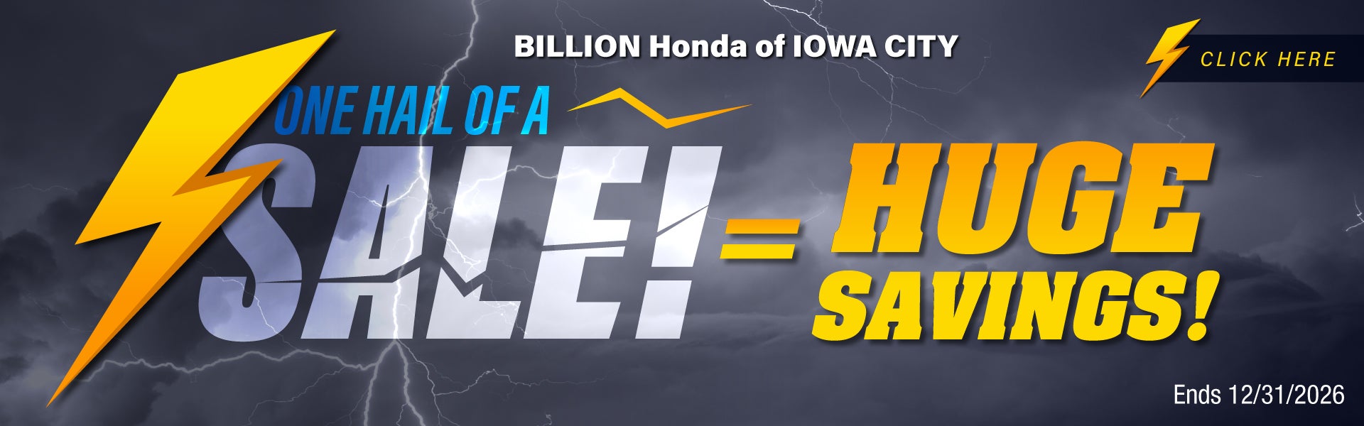 HAIL SALE