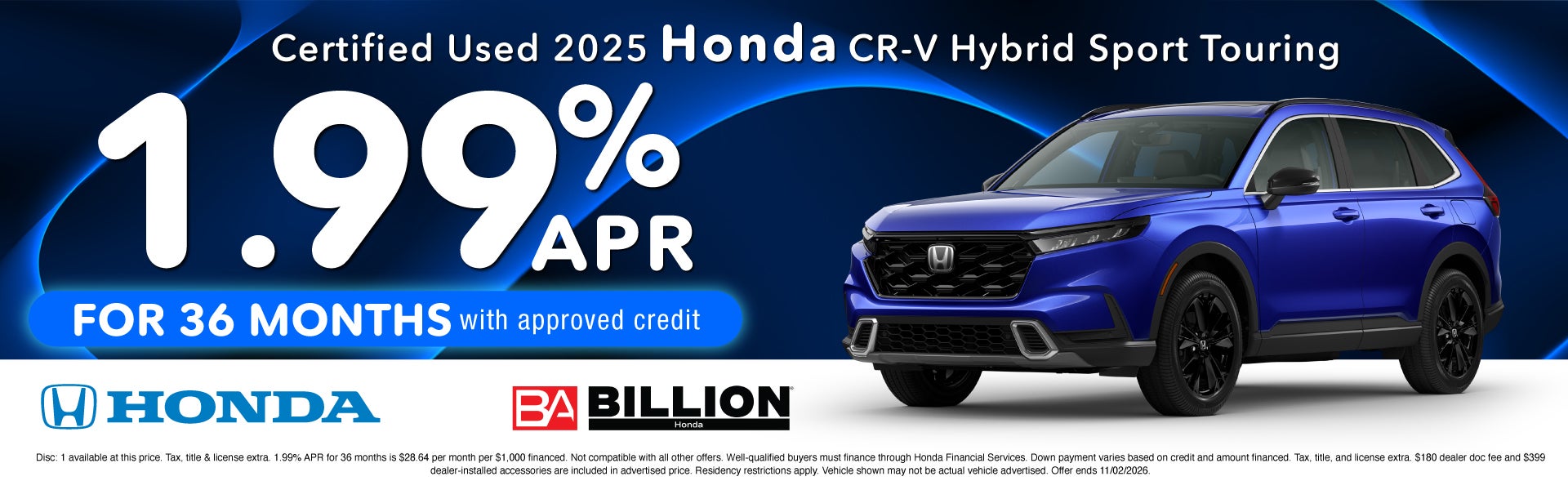 2025 HONDA CR-V HYBRID SPORT TOURING